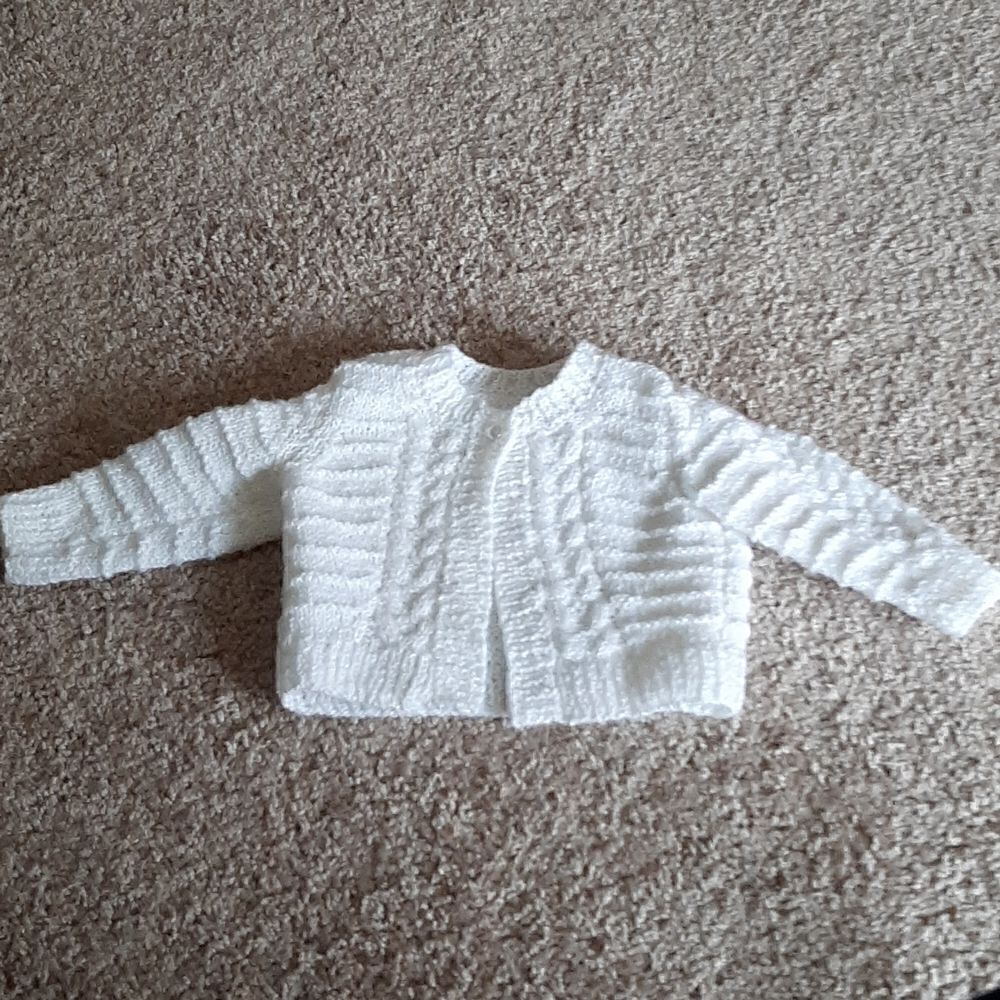 Baby handmade sweater from Ireland